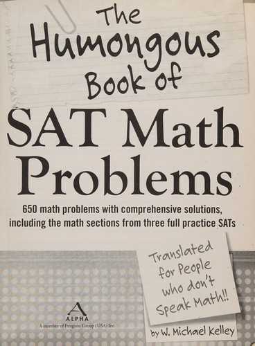 Cover for Humongous Book of SAT Math Problems
