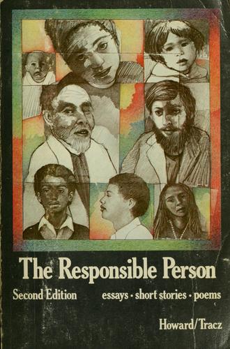 Cover for The responsible person - titled in its first edition The responsible man