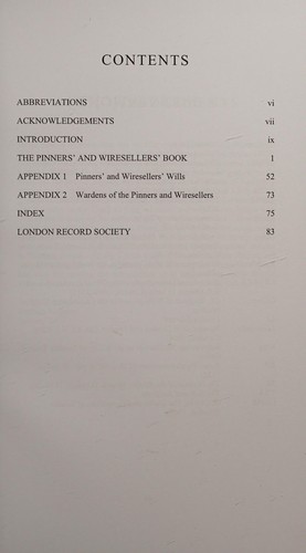 Cover for The pinners' and wiresellers' book, 1462-1511