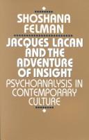Cover for Jacques Lacan and the adventure of insight