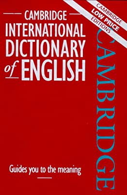 Cover for Cambridge International Dictionary of English
