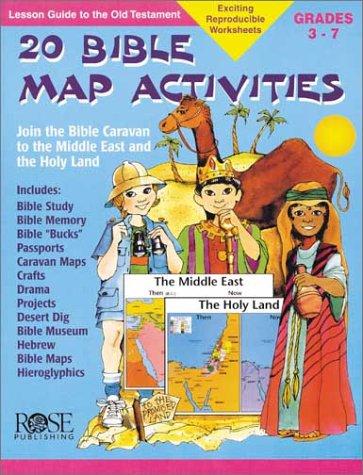 Cover for 20 Bible Map Activities (Make Learning Fun!)