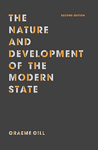 Cover for The Nature and Development of the Modern State