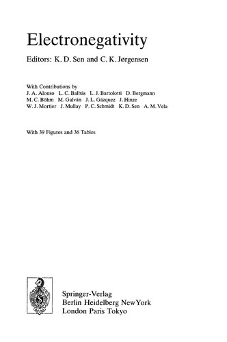 Cover for Electronegativity