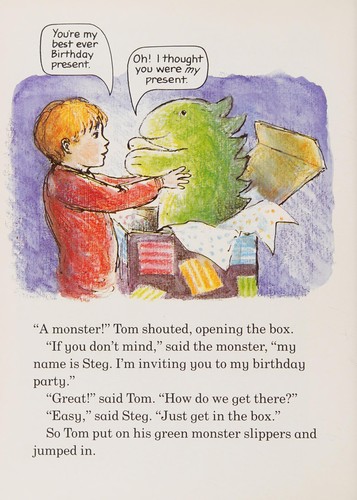Cover for The monster birthday party.