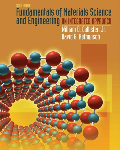 Cover for Fundamentals of materials science and engineering
