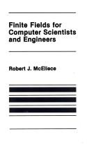Cover for Finite fields for computer scientists and engineers