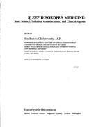 Cover for Sleep disorders medicine