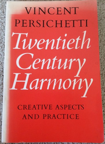 Cover for Twentieth Century harmony