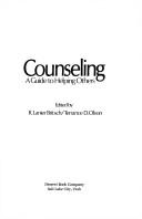 Cover for Counseling