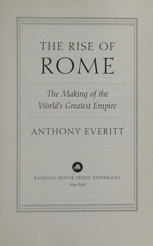 Cover for Rise of Rome