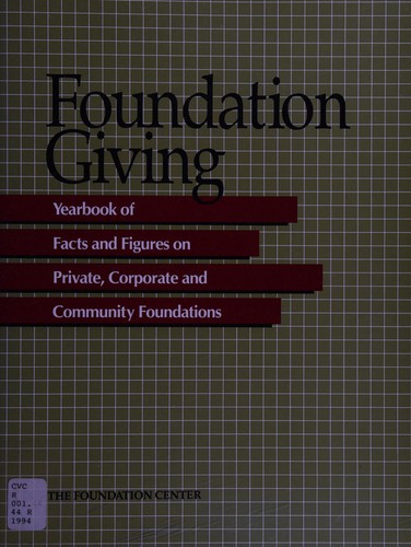 Cover for Foundation Giving, 1994