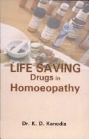 Cover for Life Saving Drugs in Homoeopathy