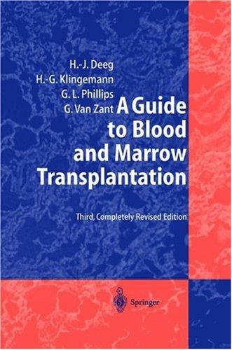 Cover for A guide to blood and marrow transplantation