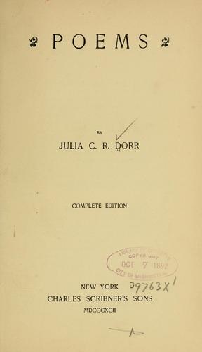 Cover for Poems