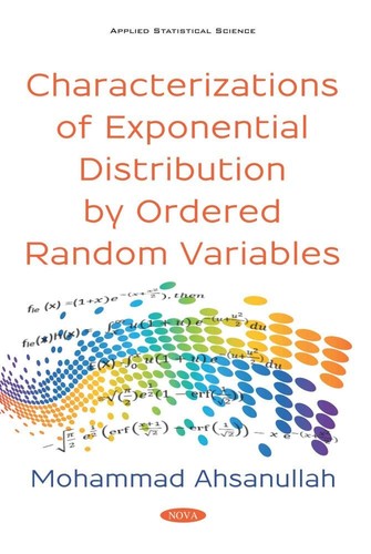 Cover for Characterizations of Exponential Distribution by Ordered Random Variables