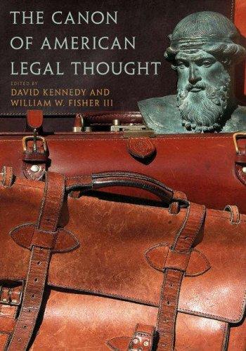 Cover for The Canon of American Legal Thought