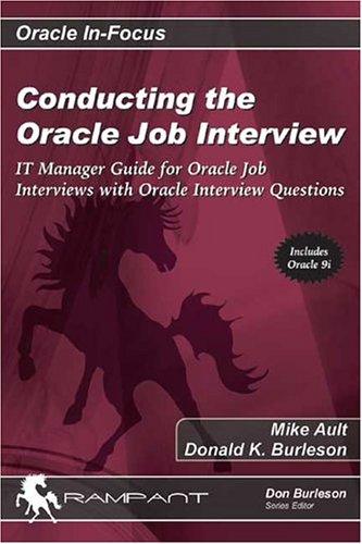 Cover for Conducting the Oracle job interview