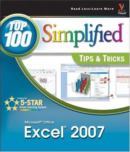 Cover for Microsoft Office Excel 2007