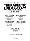 Cover for Techniques in therapeutic endoscopy.