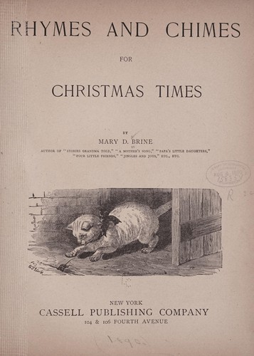 Cover for Rhymes and chimes for Christmas times