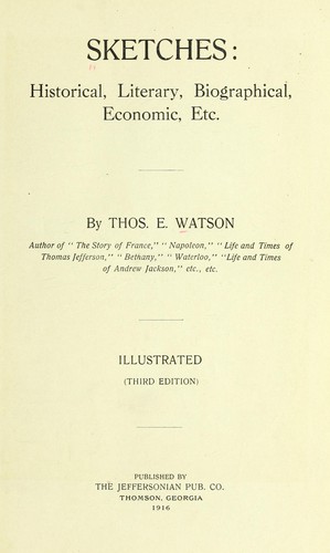 Cover for Sketches