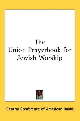 Cover for The Union Prayerbook for Jewish Worship