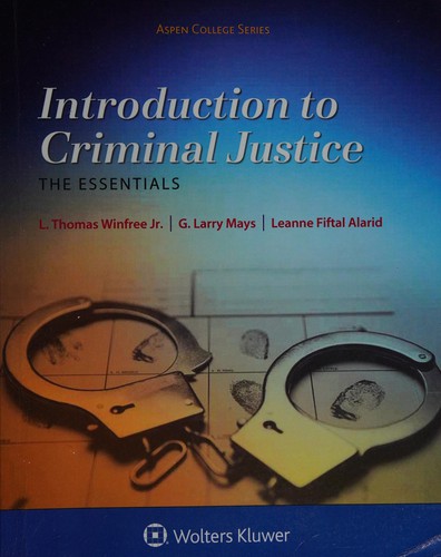 Cover for Introduction to Criminal Justice