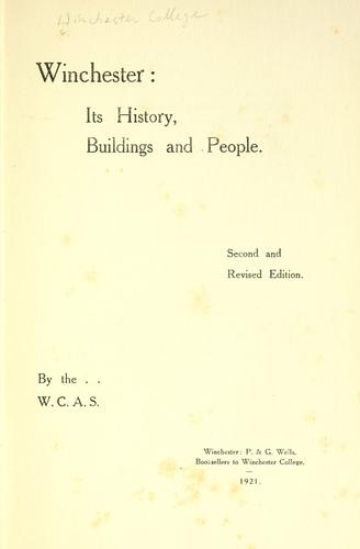 Cover for Winchester