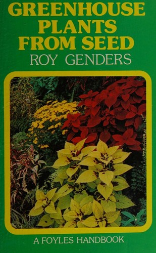 Cover for Greenhouse plants from seed.