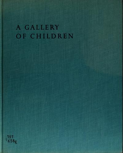 Cover for A gallery of children