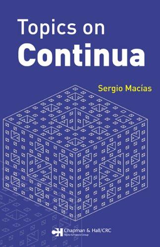 Cover for Topics on Continua (Pure and Applied Mathematics)