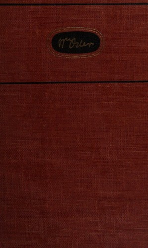 Cover for The life of Sir William Osler