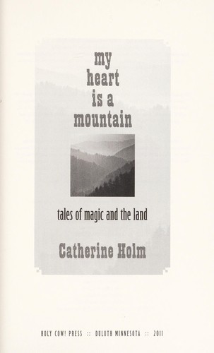 Cover for My heart is a mountain