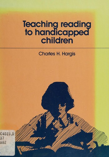 Cover for Teaching reading to handicapped children