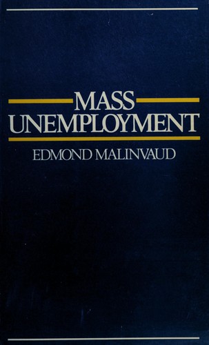 Cover for Mass unemployment