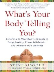 Cover for What's your body telling you?