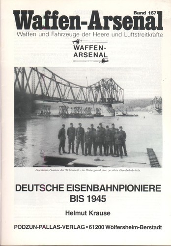 Cover for Deutsche Eisenbahnpioniere bis 1945.
