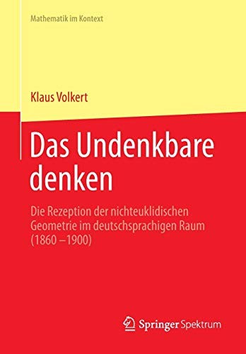 Cover for Das Undenkbare denken