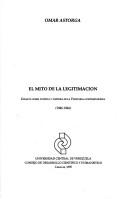 Cover for El mito de la legitimación