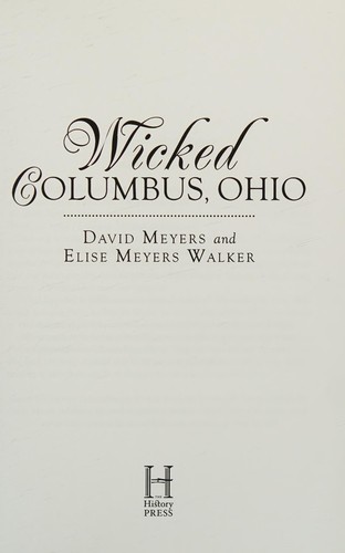 Cover for Wicked Columbus, Ohio