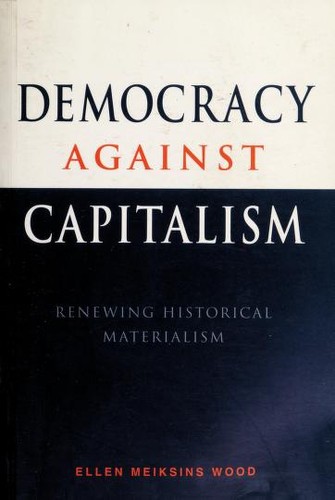 Cover for Democracy against capitalism