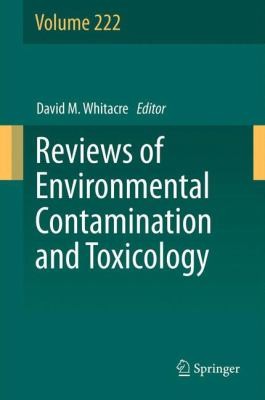 Cover for Reviews of Environmental Contamination and Toxicology Volume 222
            
                Reviews of Environmental Contamination and Toxicology