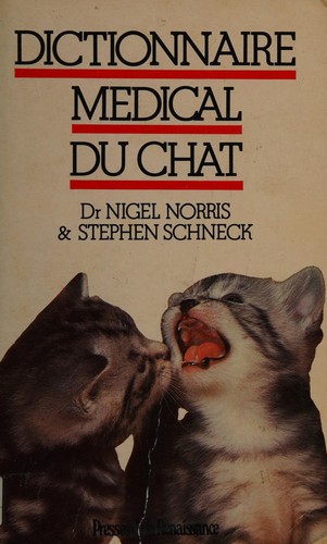 Cover for Dictionnaire médical du chat