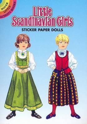 Cover for Little Scandinavian Girls Sticker Paper Dolls