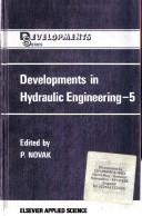Cover for Developments in hydraulic engineering.