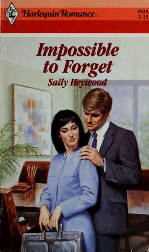 Cover for Impossible to forget