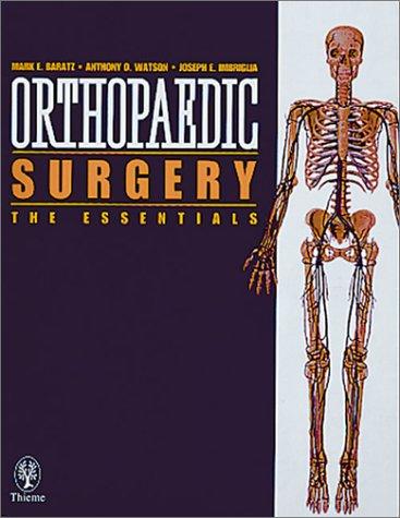 Cover for Orthopaedic surgery