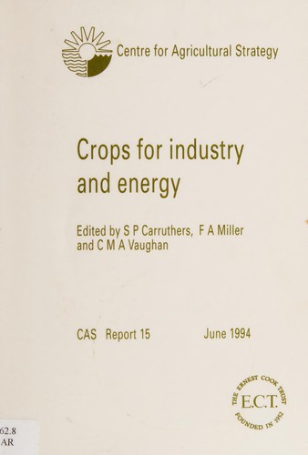 Cover for Crops for industry and energy