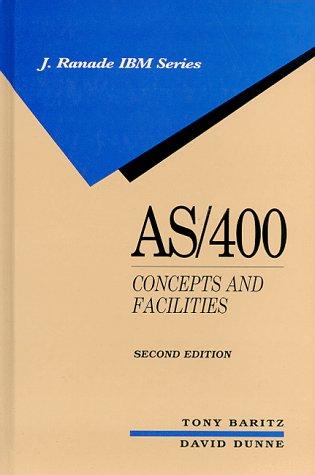 Cover for AS/400--concepts and facilities